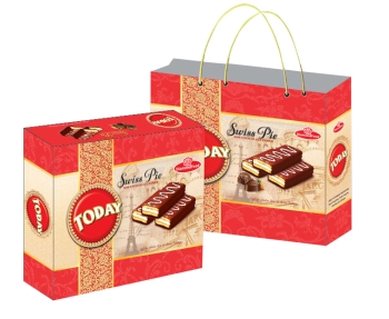 Bánh mềm Today phủ socola